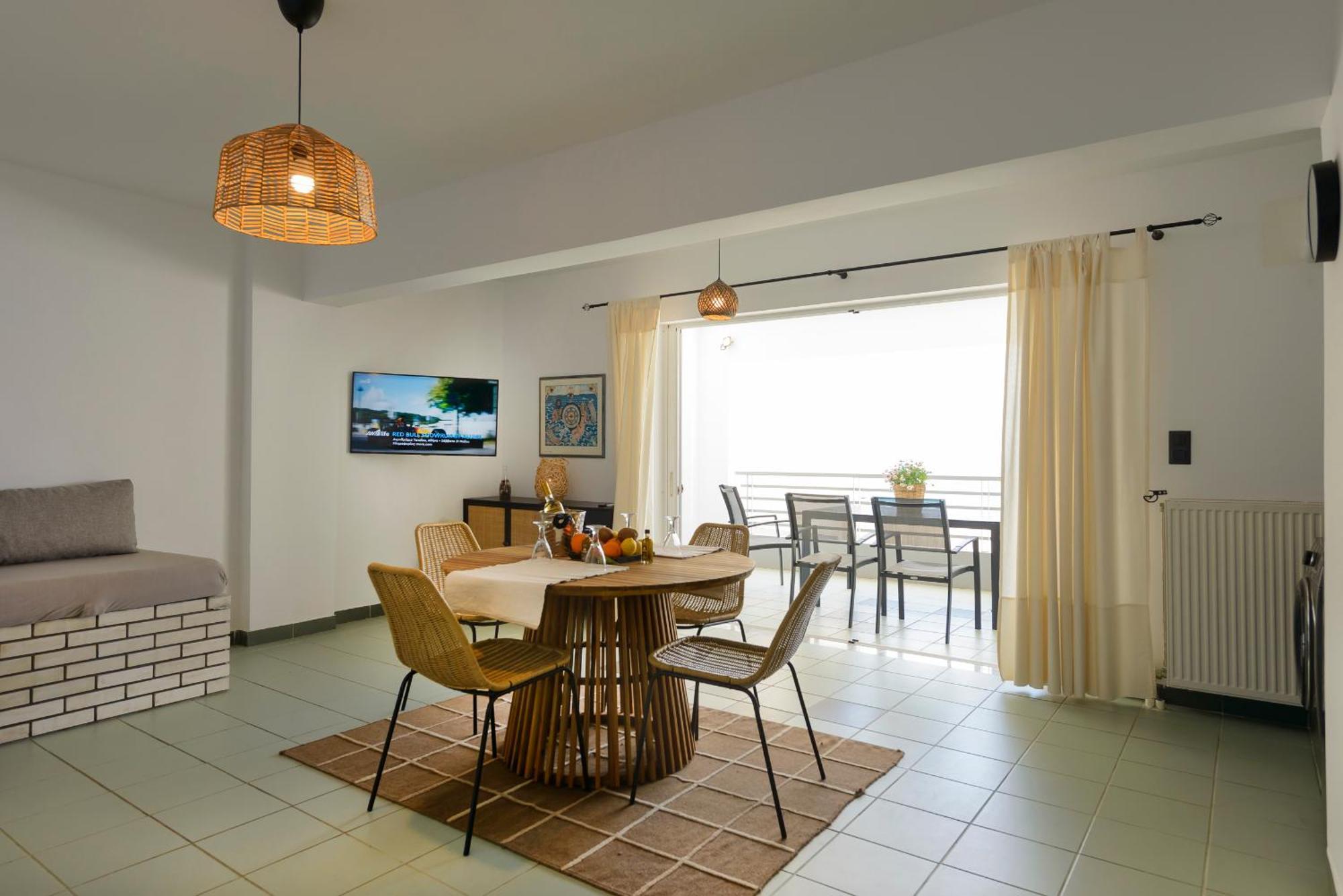 Agali 2 Maizonette Front Of The Sea Apartment Akrogiali Luaran gambar