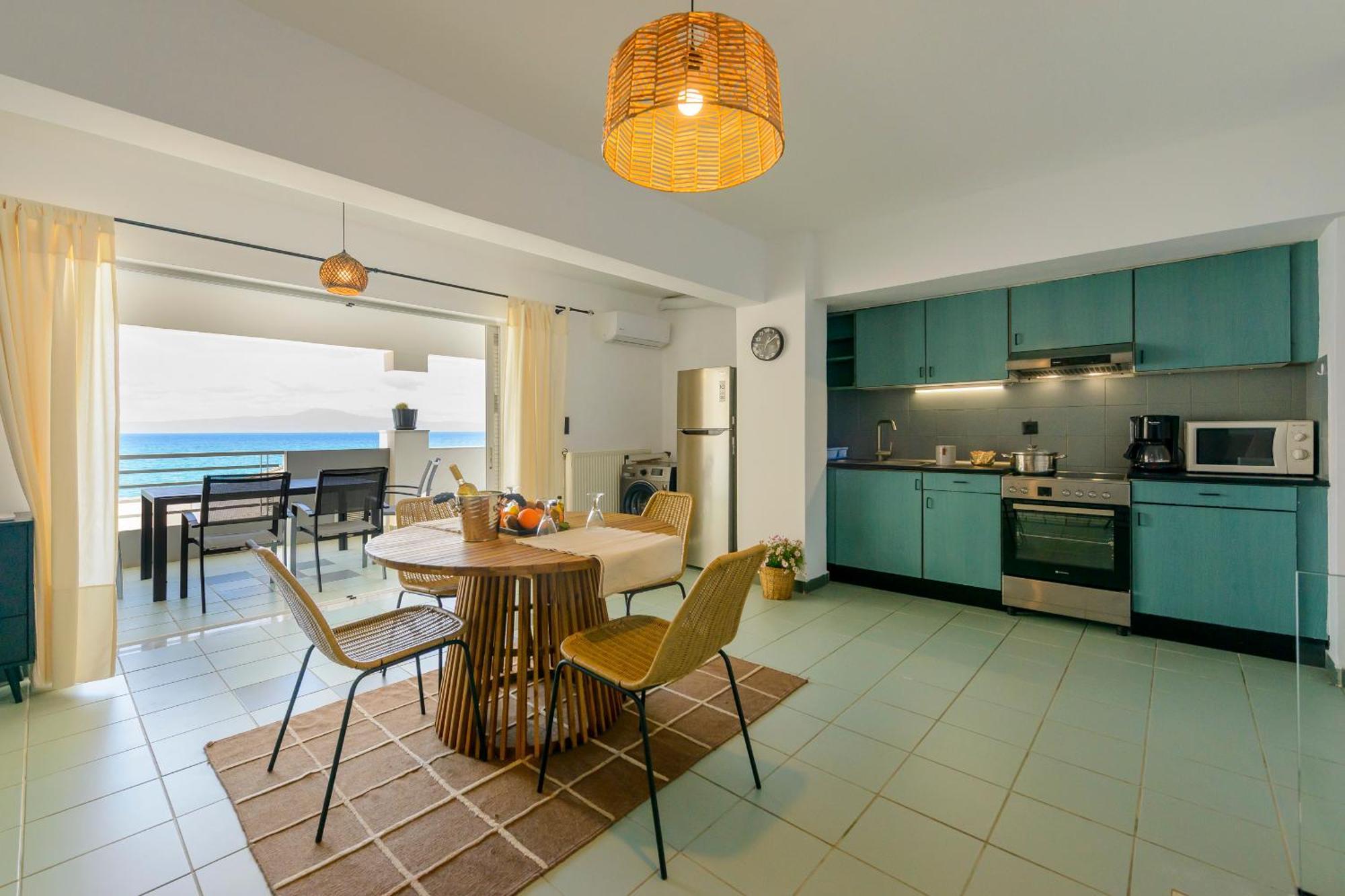 Agali 2 Maizonette Front Of The Sea Apartment Akrogiali Luaran gambar