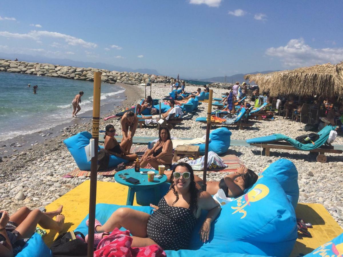 Agali 2 Maizonette Front Of The Sea Apartment Akrogiali Luaran gambar